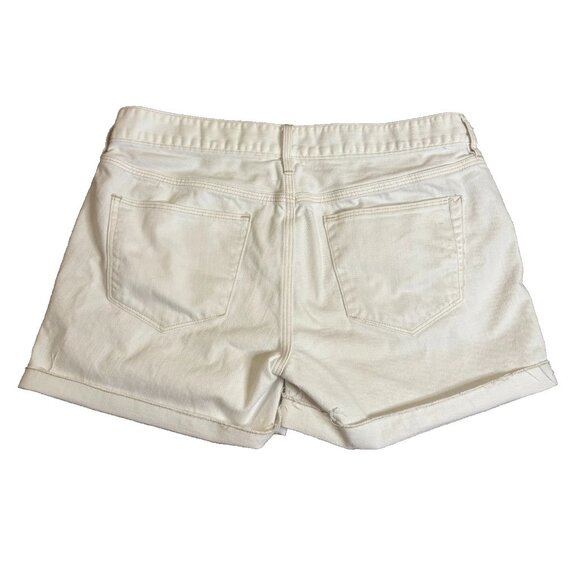 Madewell Relaxed Denim Shorts in Tile White Women's Size 26 #150 - Picture 2 of 7